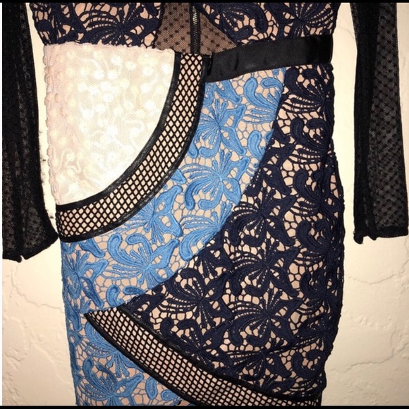 Self Portrait Asymmetrical Petal dress SOLD OUT - Picture 4 of 7